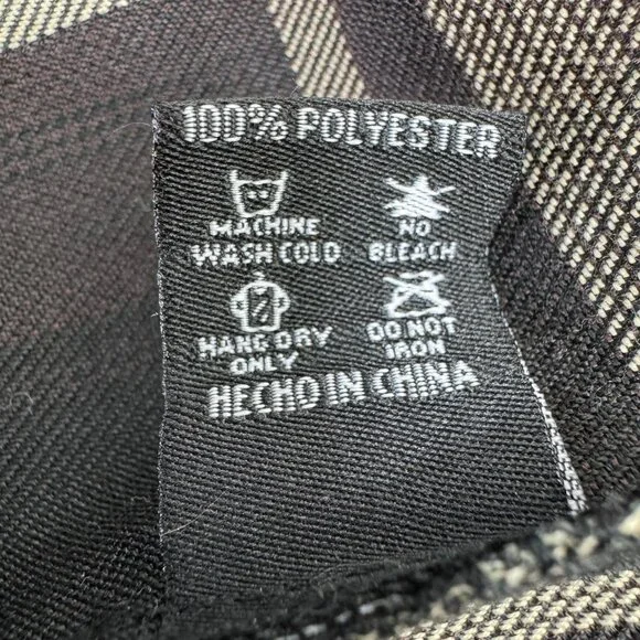 Dixxon Hay Market Flannel Shirt Men's Large L Long Sleeve Button Up  Plaid - Picture 7 of 7